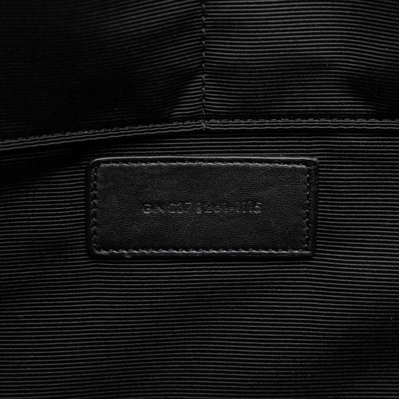 SAINT LAURENT Palm Tree Zip Pouch Clutch Bag - Picture 7 of 9